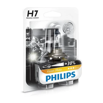 Motopirn Philips X-TREME VISION MOTO 12972PRBW H7 PX26d/55W/12V 3200K